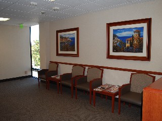 Talbrook Executive Suites Reception Seating Area